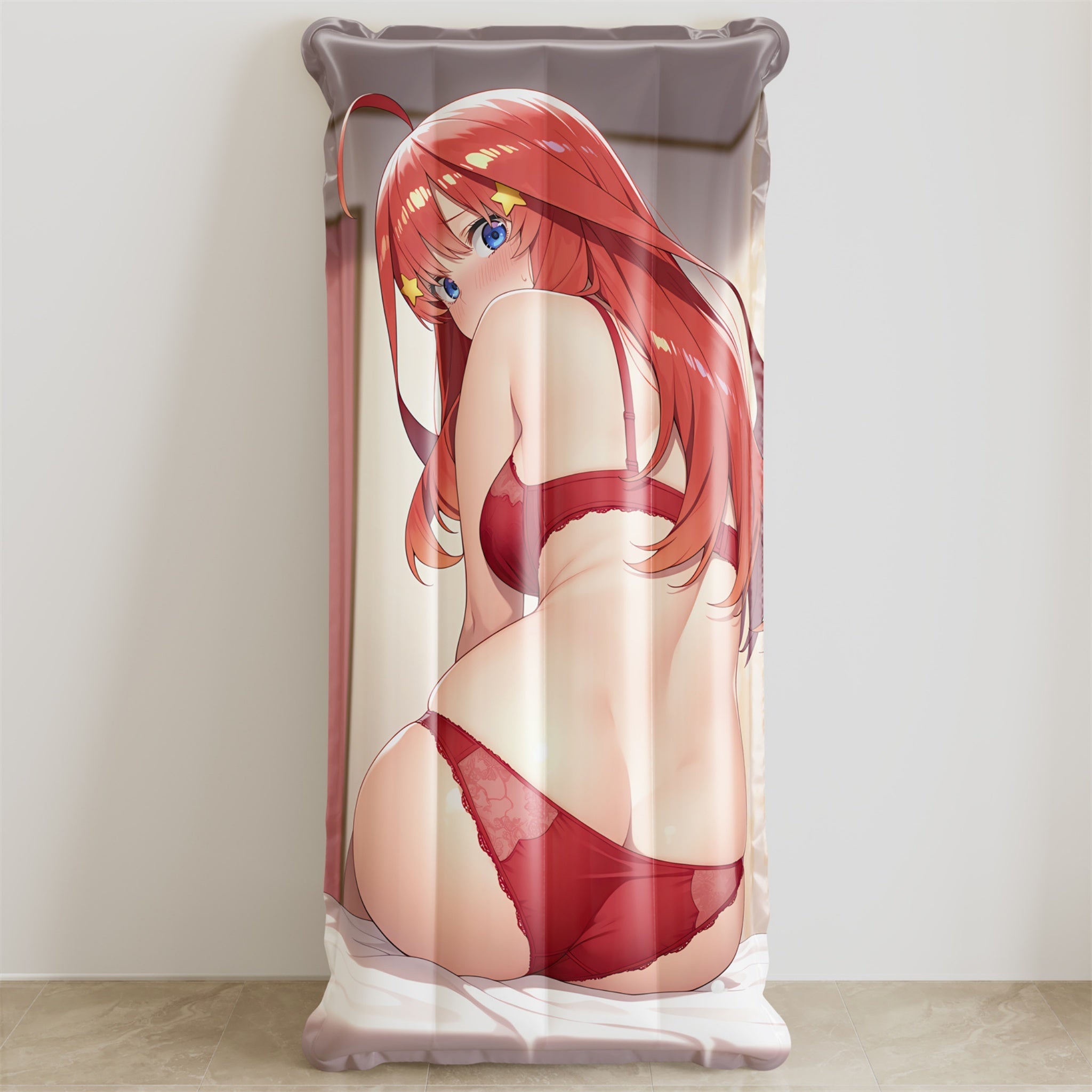 Itsuki Nakano (Unterwäsche-Version) – Anime-Schwimmmatte Fan-Art Edition