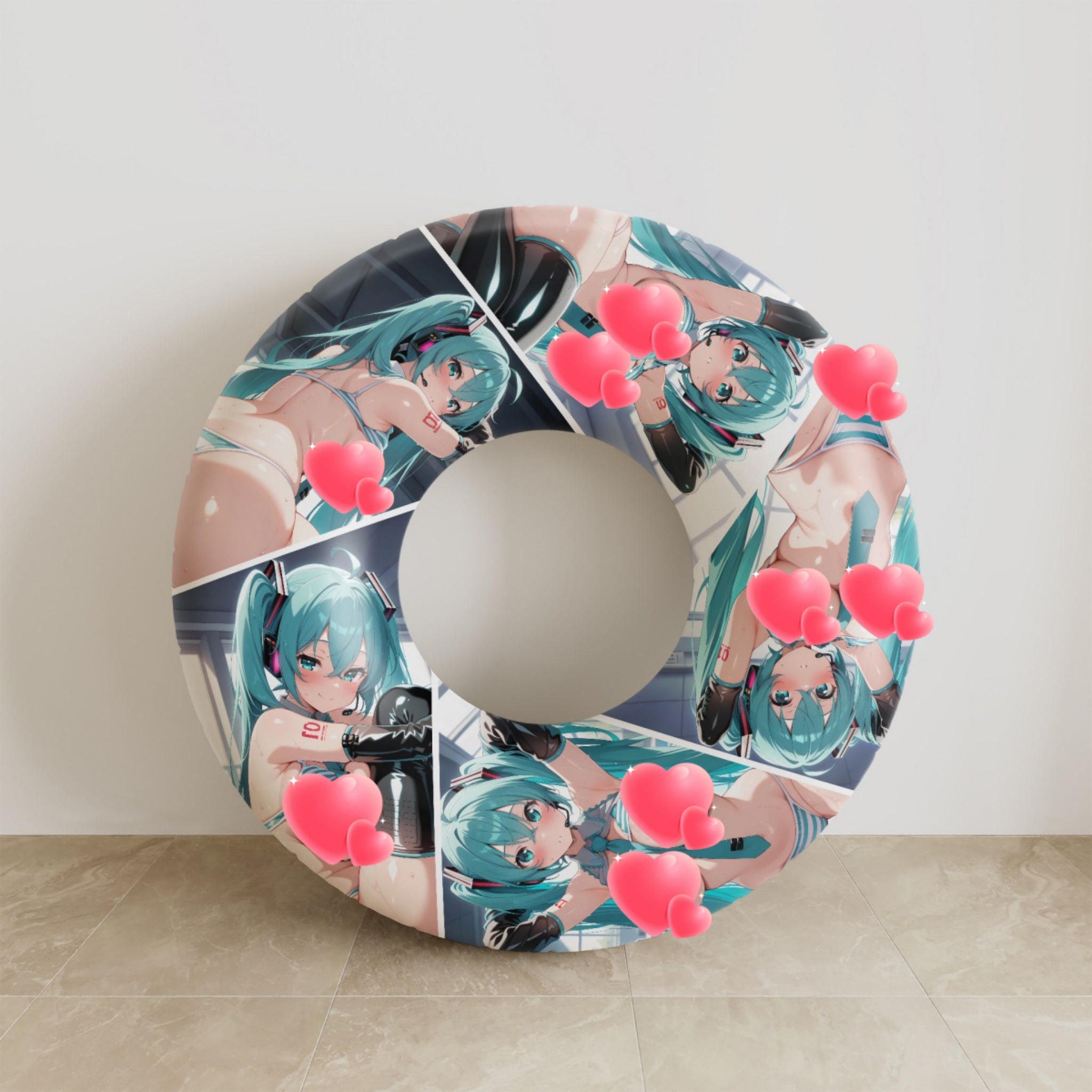 Hatsune Miku (Badeanzug A) - Anime Schwimmring Fan-Art Edition