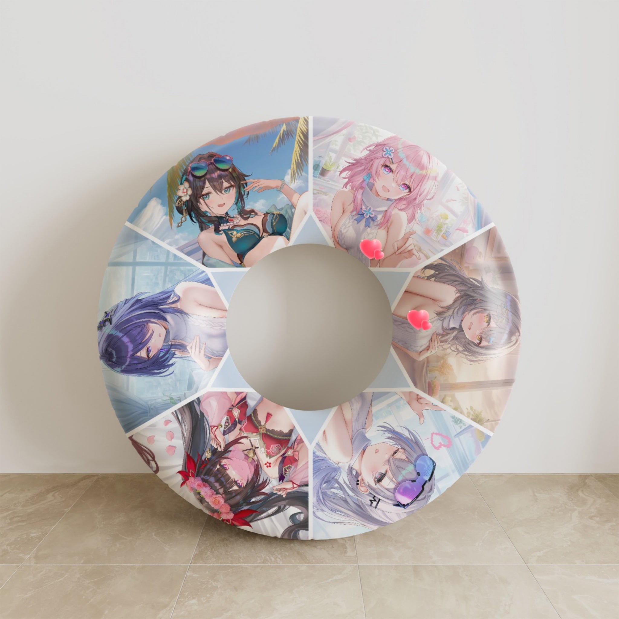 Sparkle, Acheron, Ruan Mei, March 7th, Stelle, Silver Wolf – Anime Schwimmring Fan-Art Edition