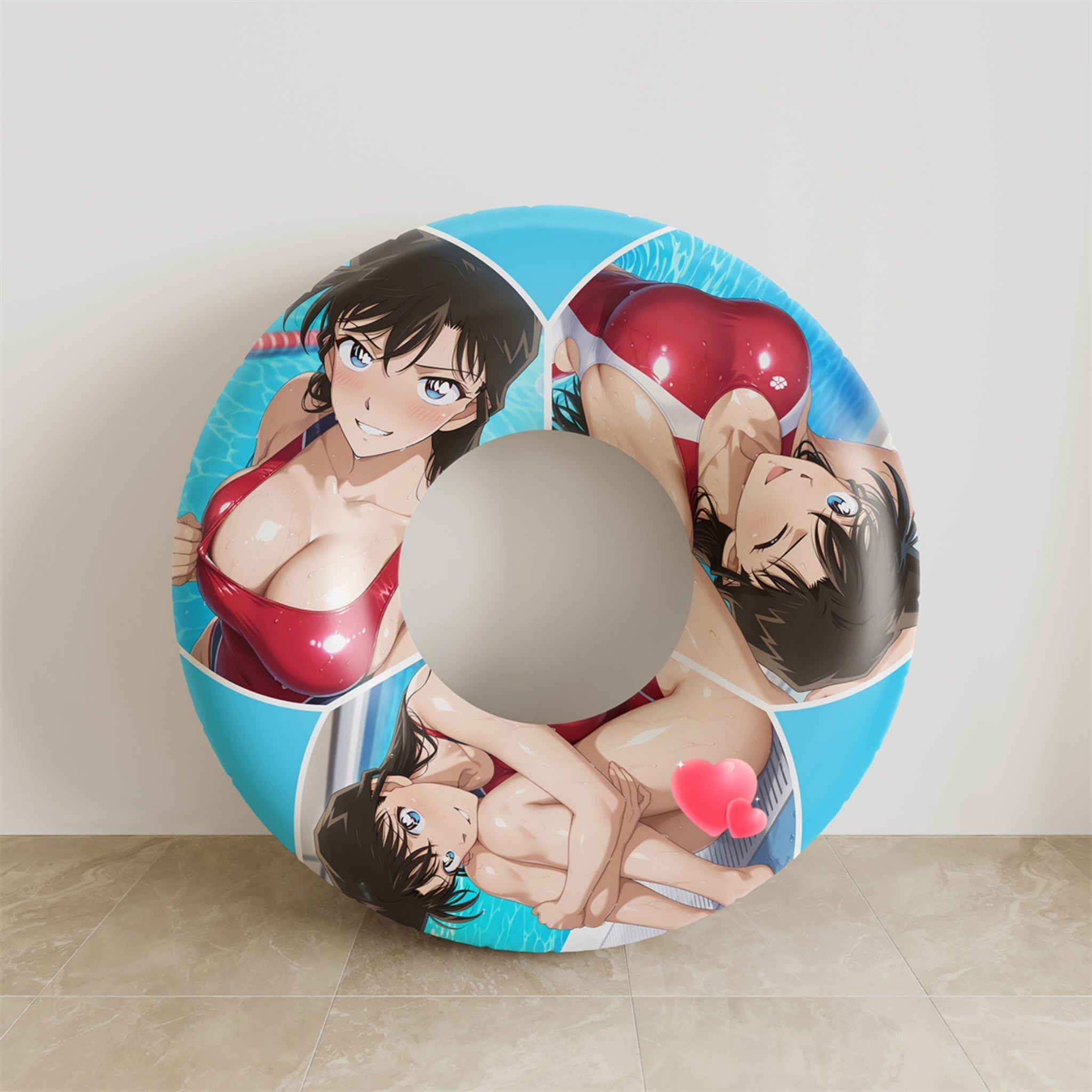 Ran Mouri – Anime-Schwimmring-Fanart-Edition