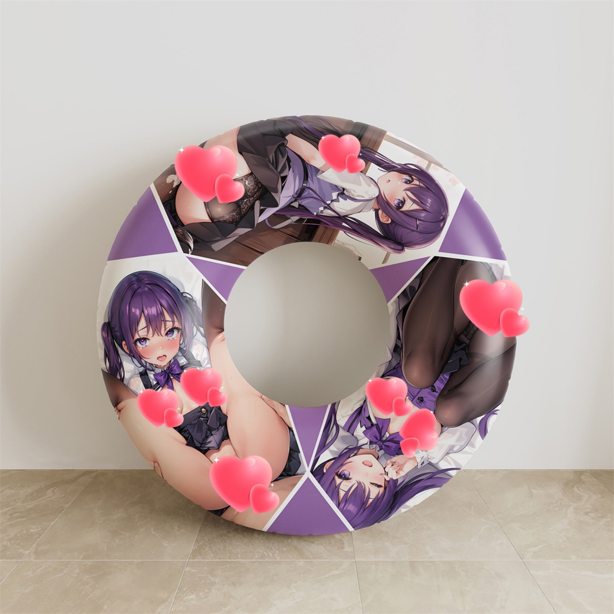 Rize Tedeza – Anime-Schwimmring-Fan-Art-Edition
