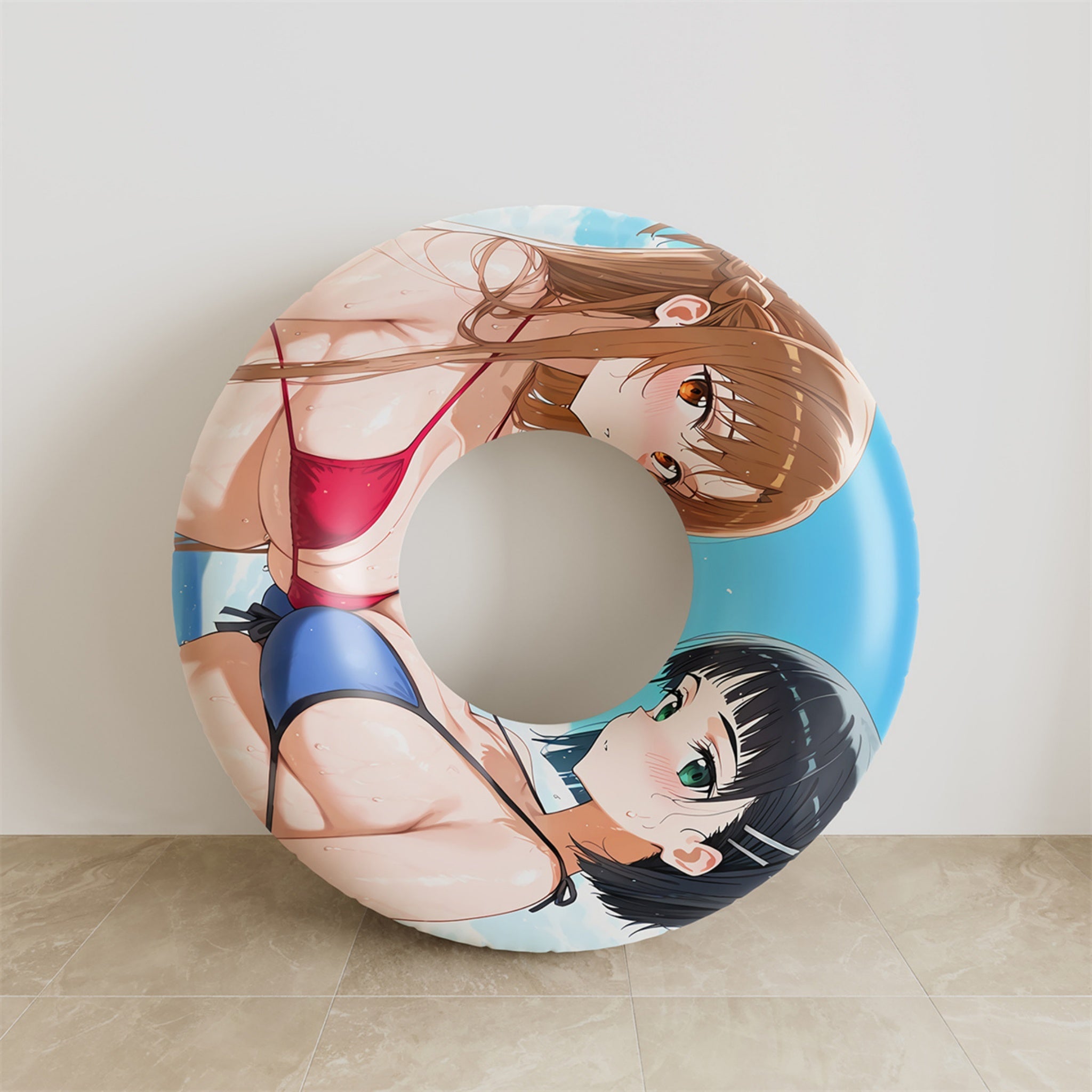 Asuna & Suguha Kirigaya - Anime-Schwimmring-Fan-Art-Edition