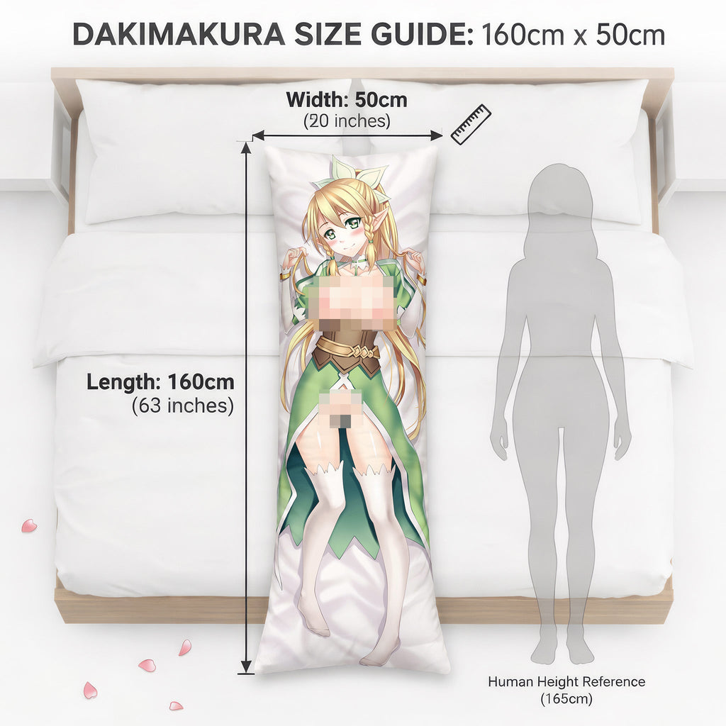 Nao-chan & Leafa-chan (Suguha Kirigaya) – AnimePillow Fan-Art Edition