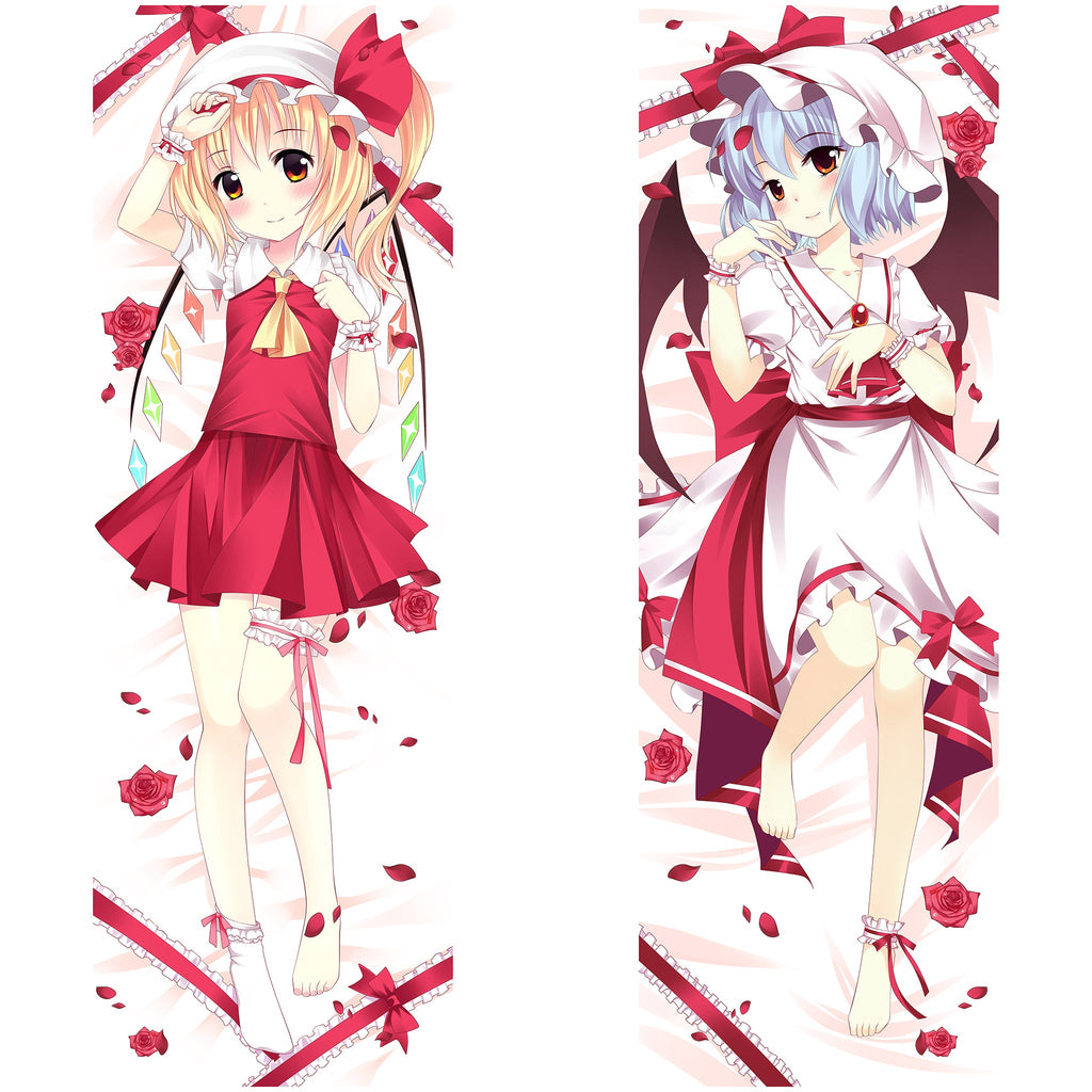 フランドール＆レミリア・スカーレット - アニメ枕ファンアートエディション