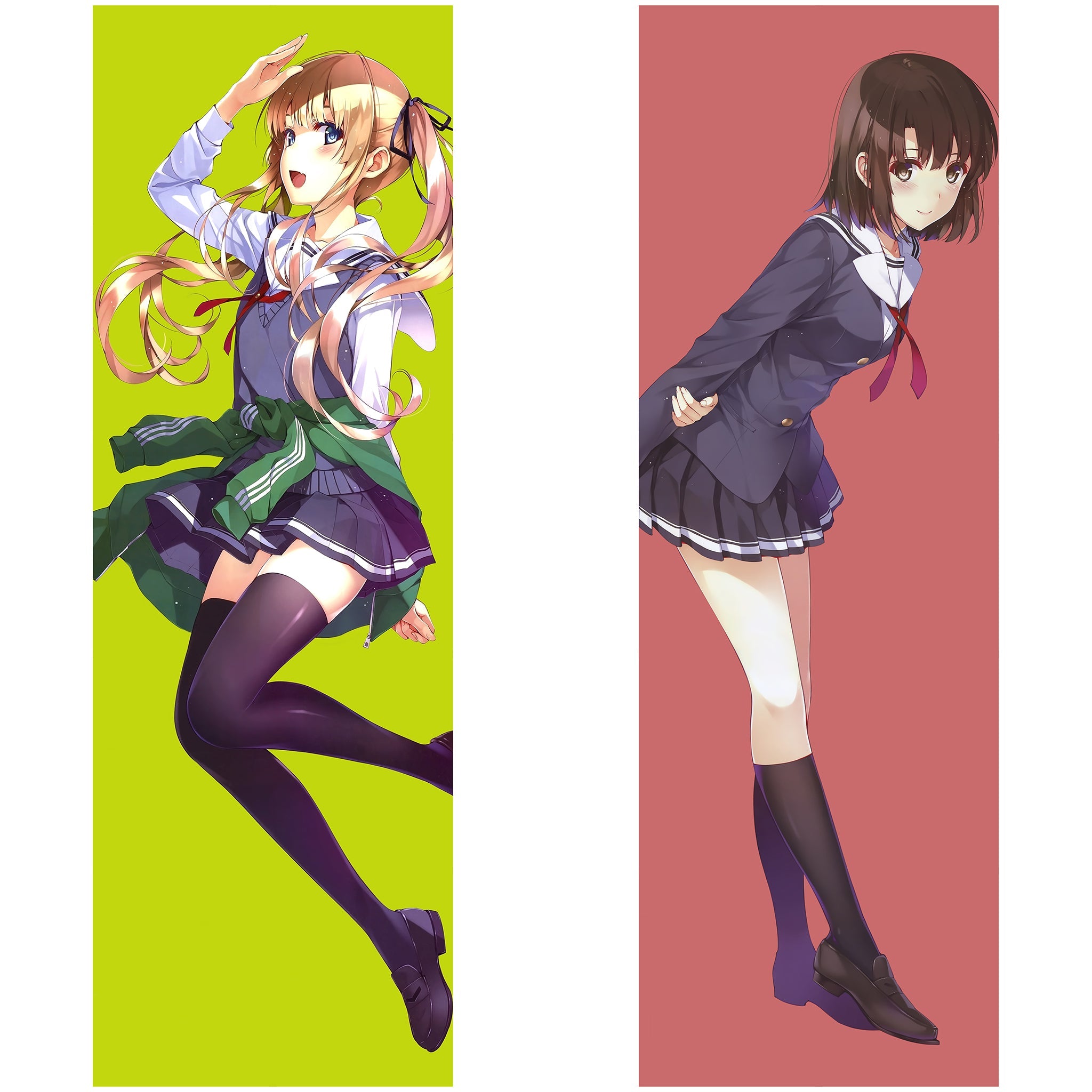 加藤恵＆澤村・スペンサー・英梨々 - AnimePillow ファンアートエディション