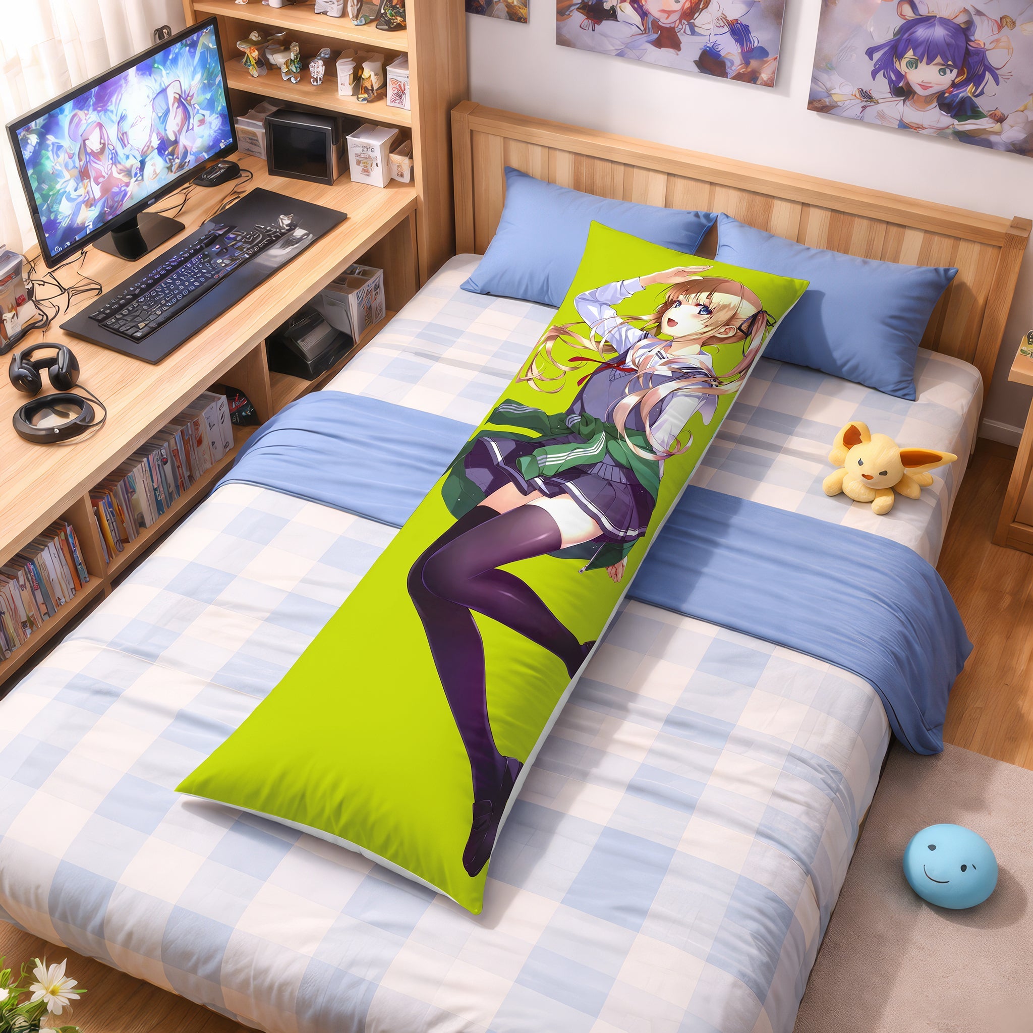 加藤恵＆澤村・スペンサー・英梨々 - AnimePillow ファンアートエディション