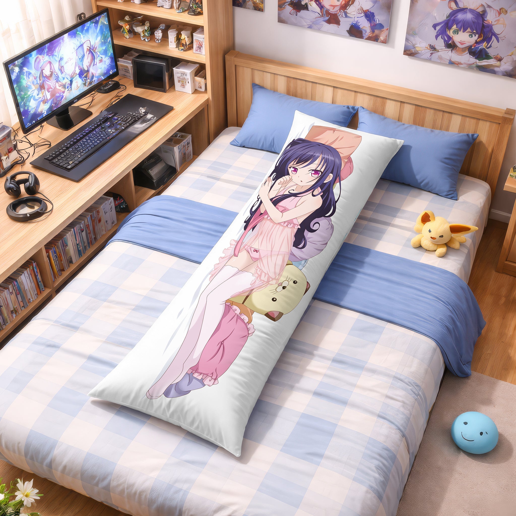 Gotō Jun & Momijidani Kimi – AnimePillow Fan-Art Edition