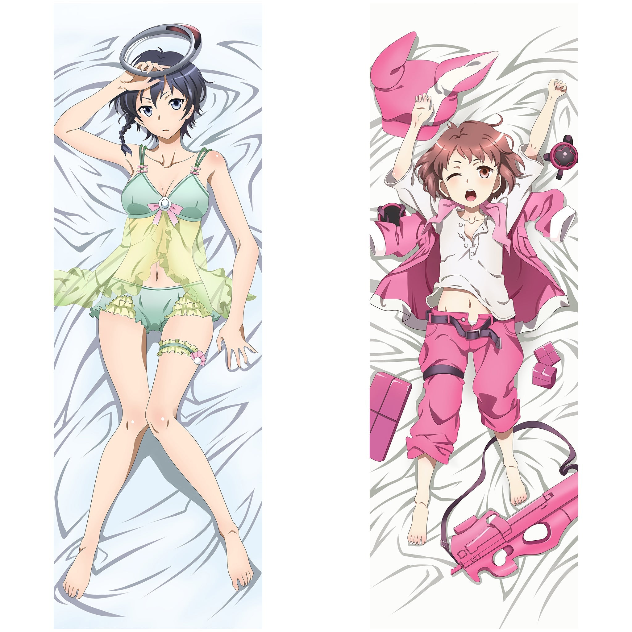 Llenn & Karen Kohiruimaki - AnimePillow Fan-Art Edition