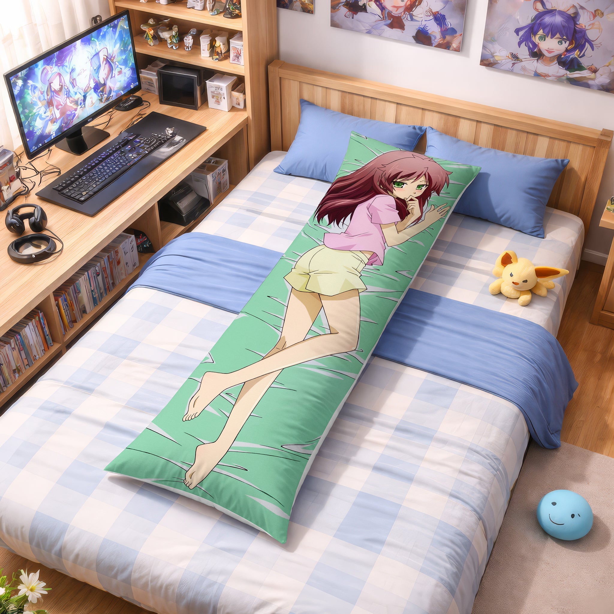 Shimada Minami & Kinoshita Hideyoshi – AnimePillow Fan-Art Edition