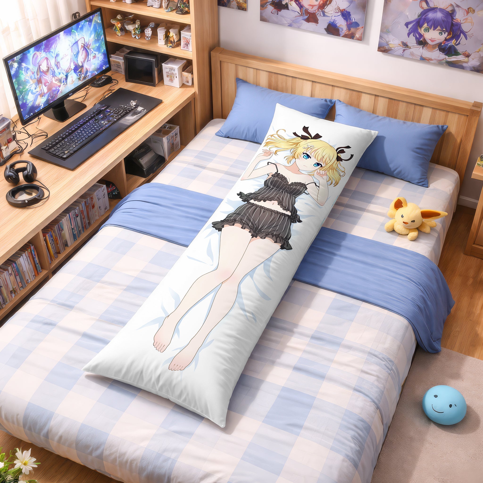 Kougami Kanon & Kunieda Shiho – AnimePillow Fan-Art Edition