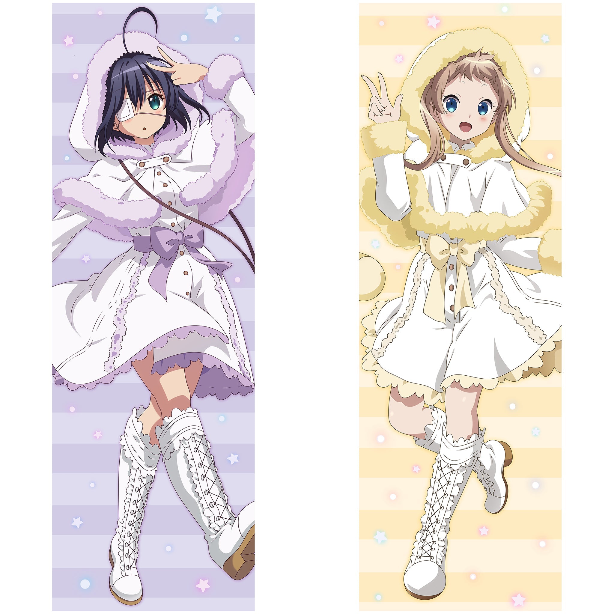 Rikka Takanashi & Sanae Dekomori - AnimePillow Fan-Art Edition