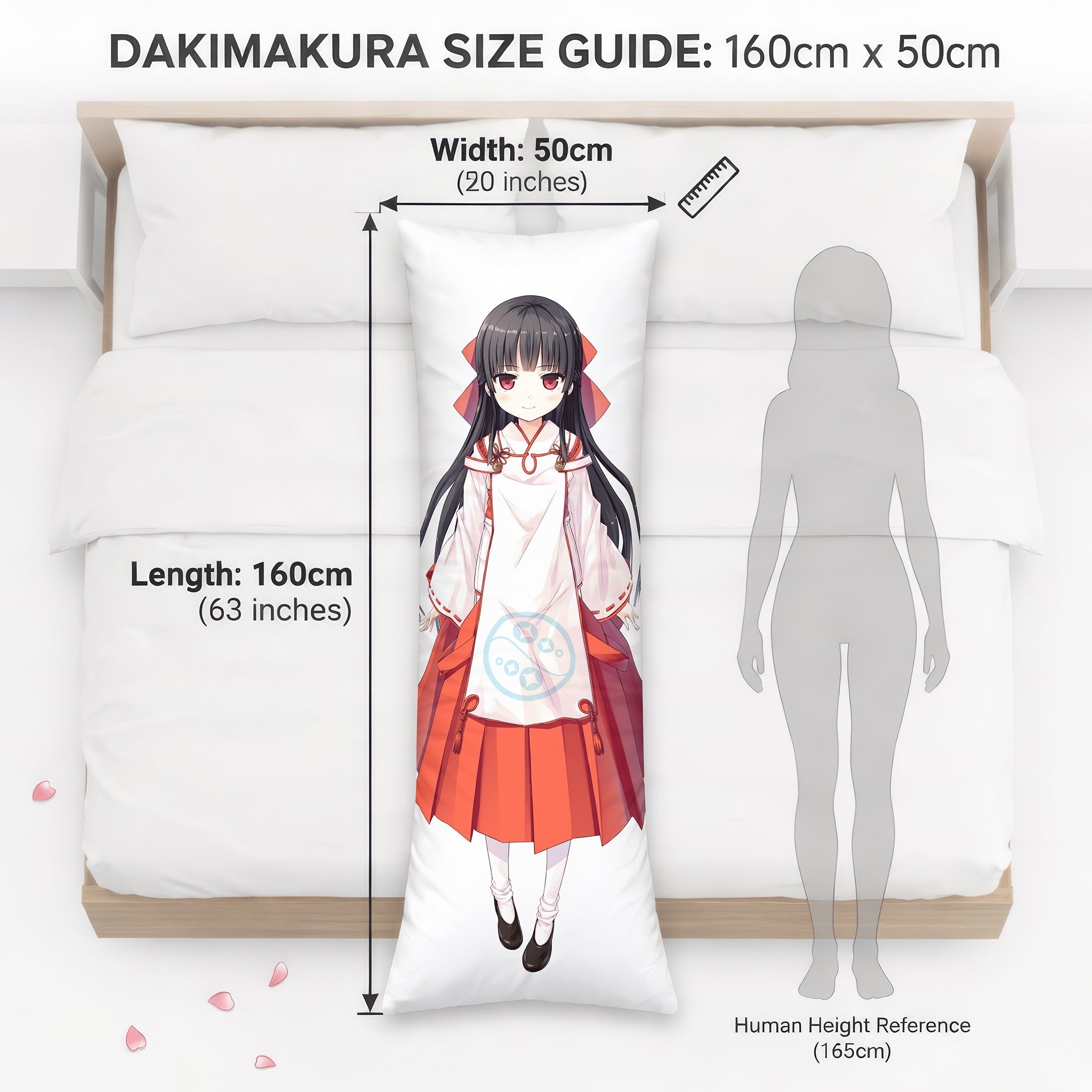 Hachiroku (Uniform & Miko) – AnimePillow Fan-Art Edition