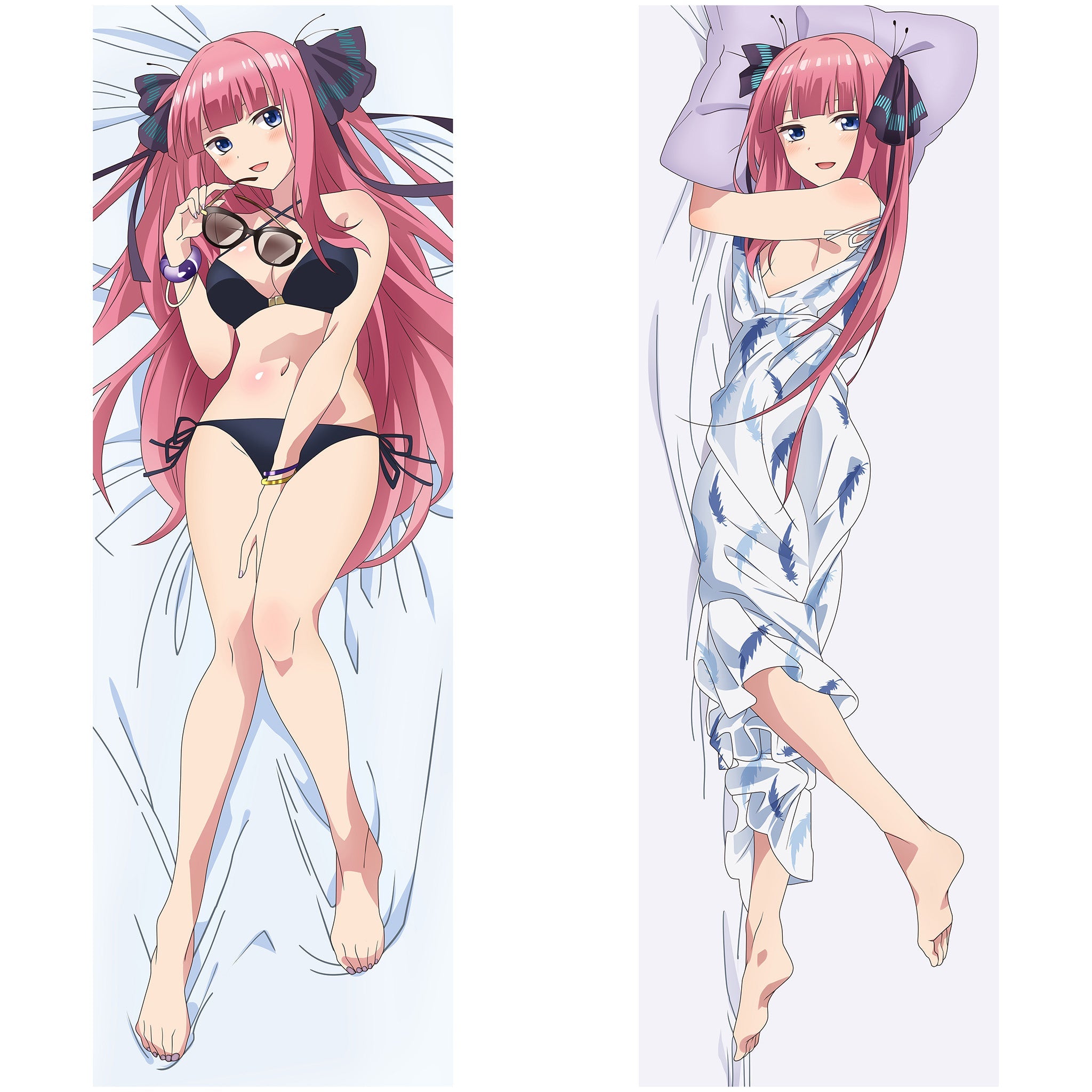 Nino Nakano (Badeanzug-Version) – AnimePillow Fan-Art Edition