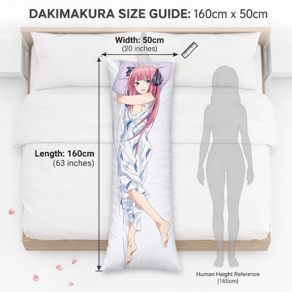 Nino Nakano (Badeanzug-Version) – AnimePillow Fan-Art Edition