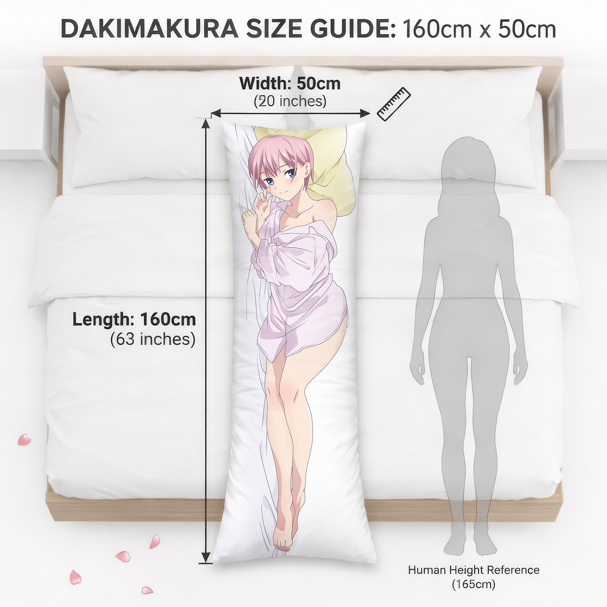 Ichika Nakano (Badeanzug-Version) – AnimePillow Fan-Art-Edition