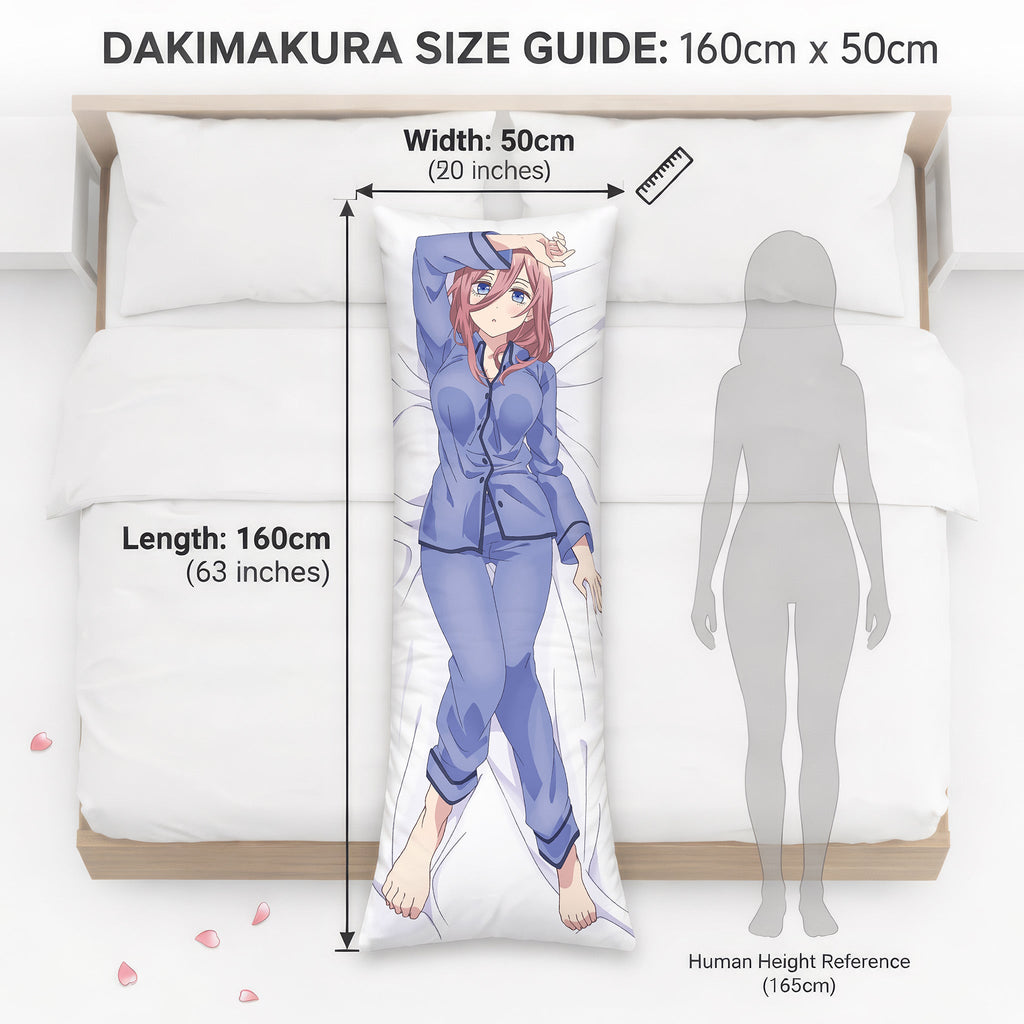 Miku Nakano (Pyjama-Version) - AnimePillow Fan-Art Edition