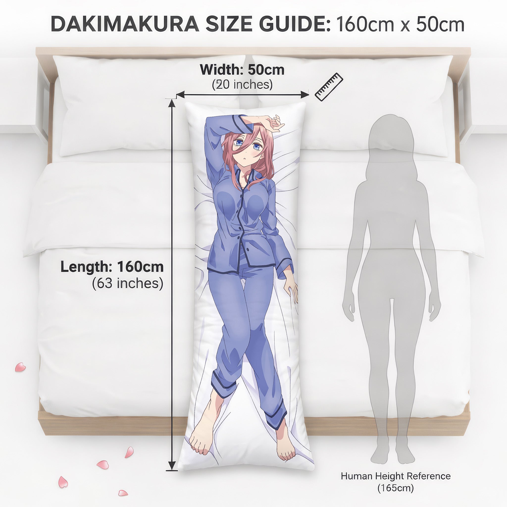 Miku Nakano (Pyjama-Version) - AnimePillow Fan-Art Edition