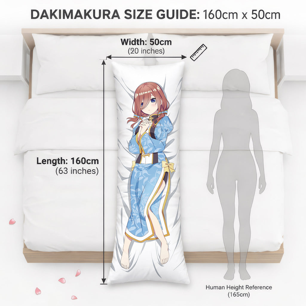 Miku Nakano (Cheongsam Ver.) – AnimePillow Fan-Art Edition