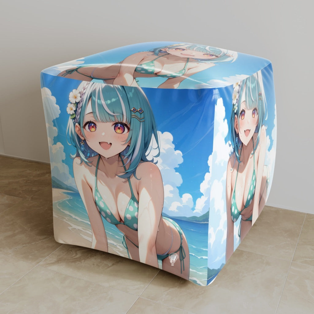 Ramune Shiranami (Bikini-Version) – Anime-aufblasbarer Würfel, Fan-Art-Edition