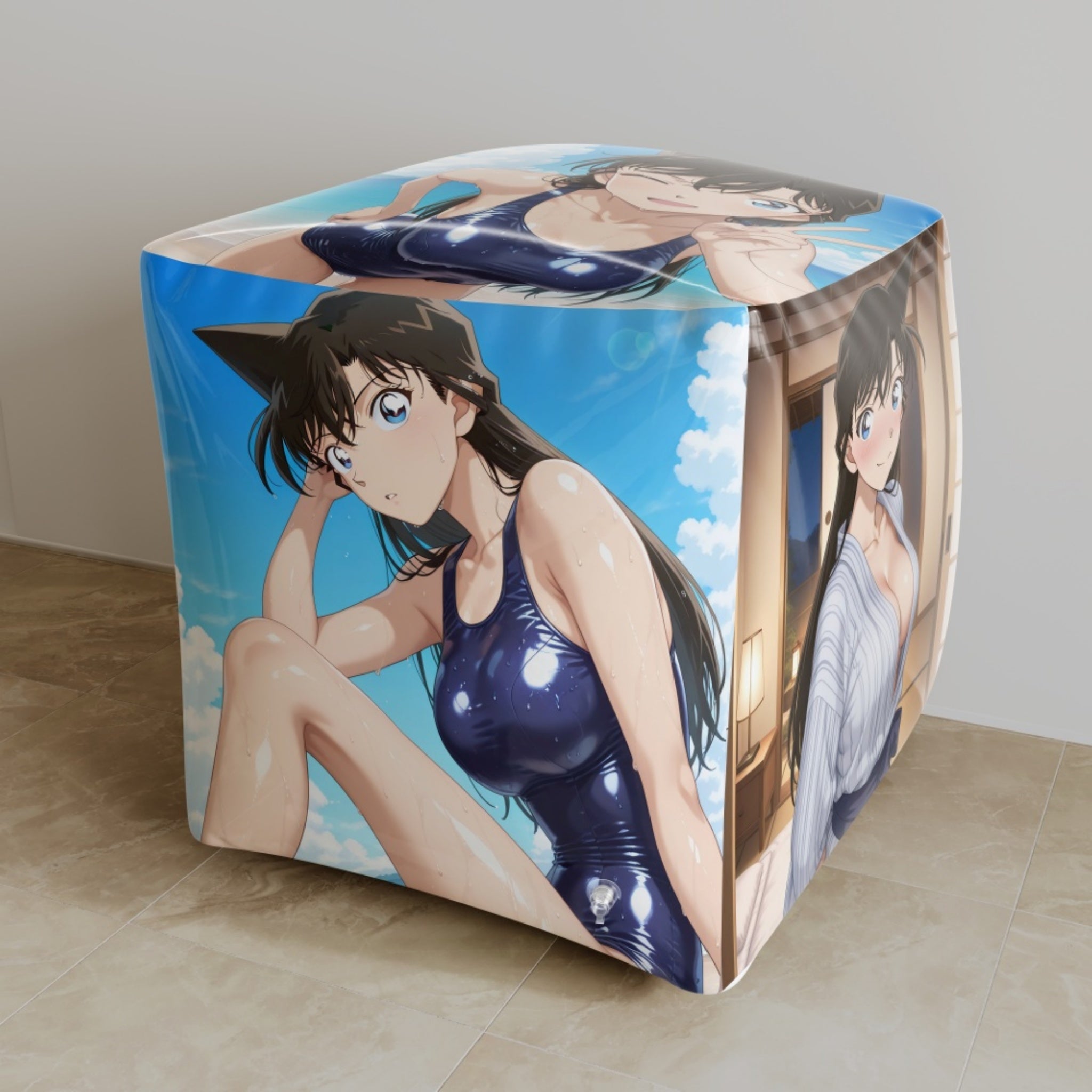 Ran Mouri B - Anime-aufblasbare Würfel Fan-Art Edition