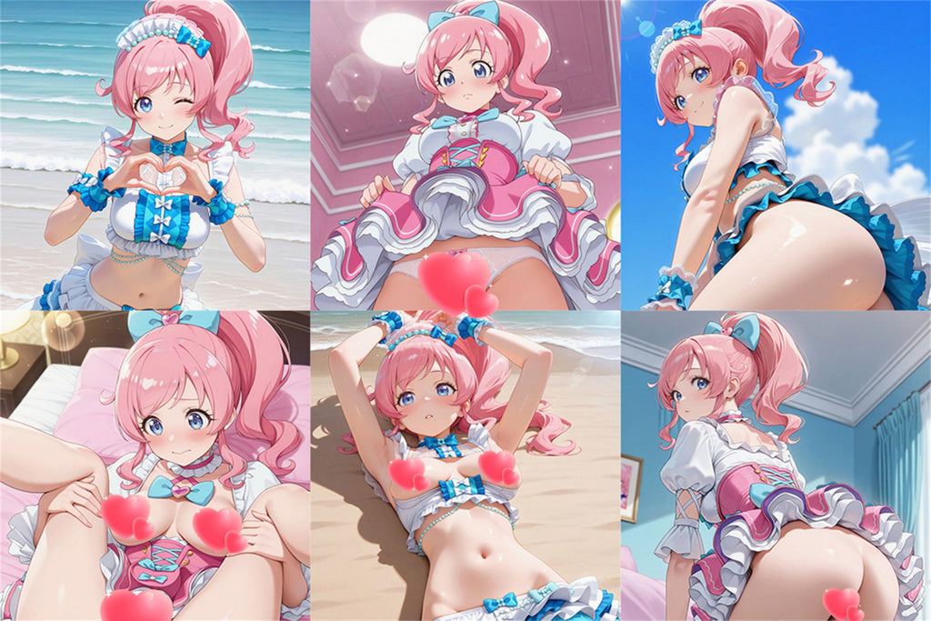 Mirai Momoyama – Anime-aufblasbare Würfel Fan-Art Edition