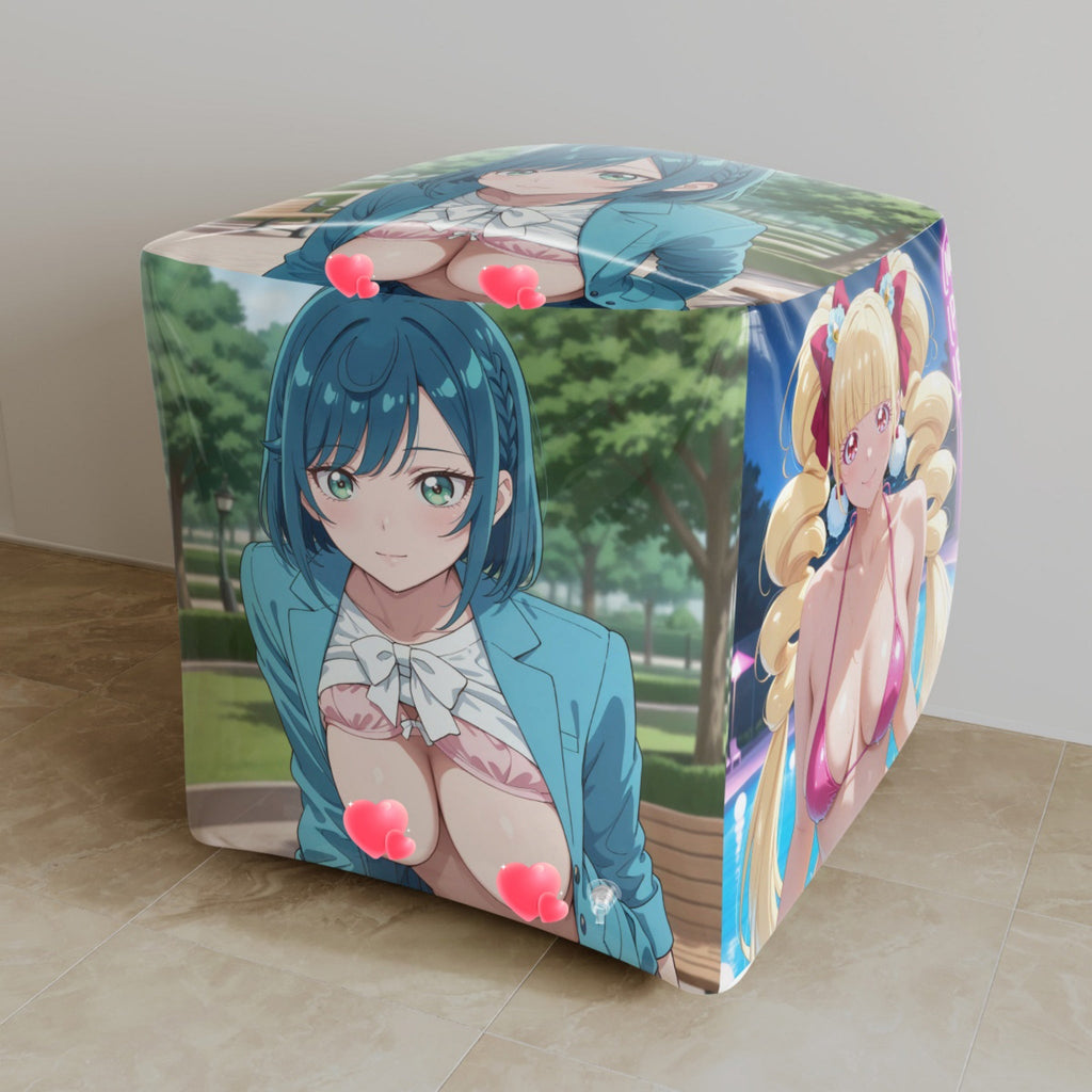 Kokone Fuwa & Emiru Aisaki A - Anime aufblasbare Würfel Fan-Art Edition