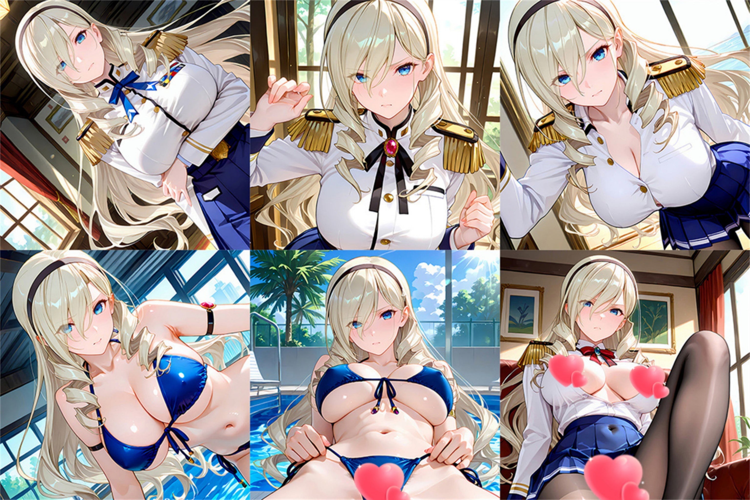 Silvia K.S. Hasenthall (Siria) – Anime-aufblasbare-Würfel-Fan-Art-Edition