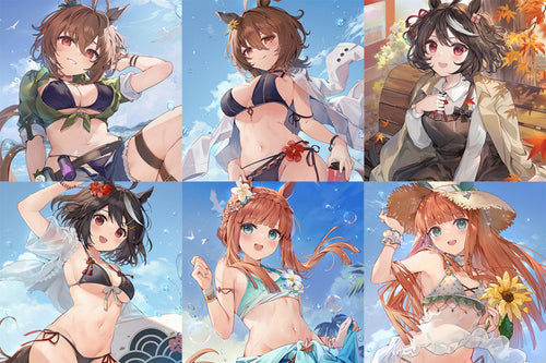 アグネスデジタル、キタサンブラック＆サイレンススズカ - アニメインフレータブルダイスファンアートエディション