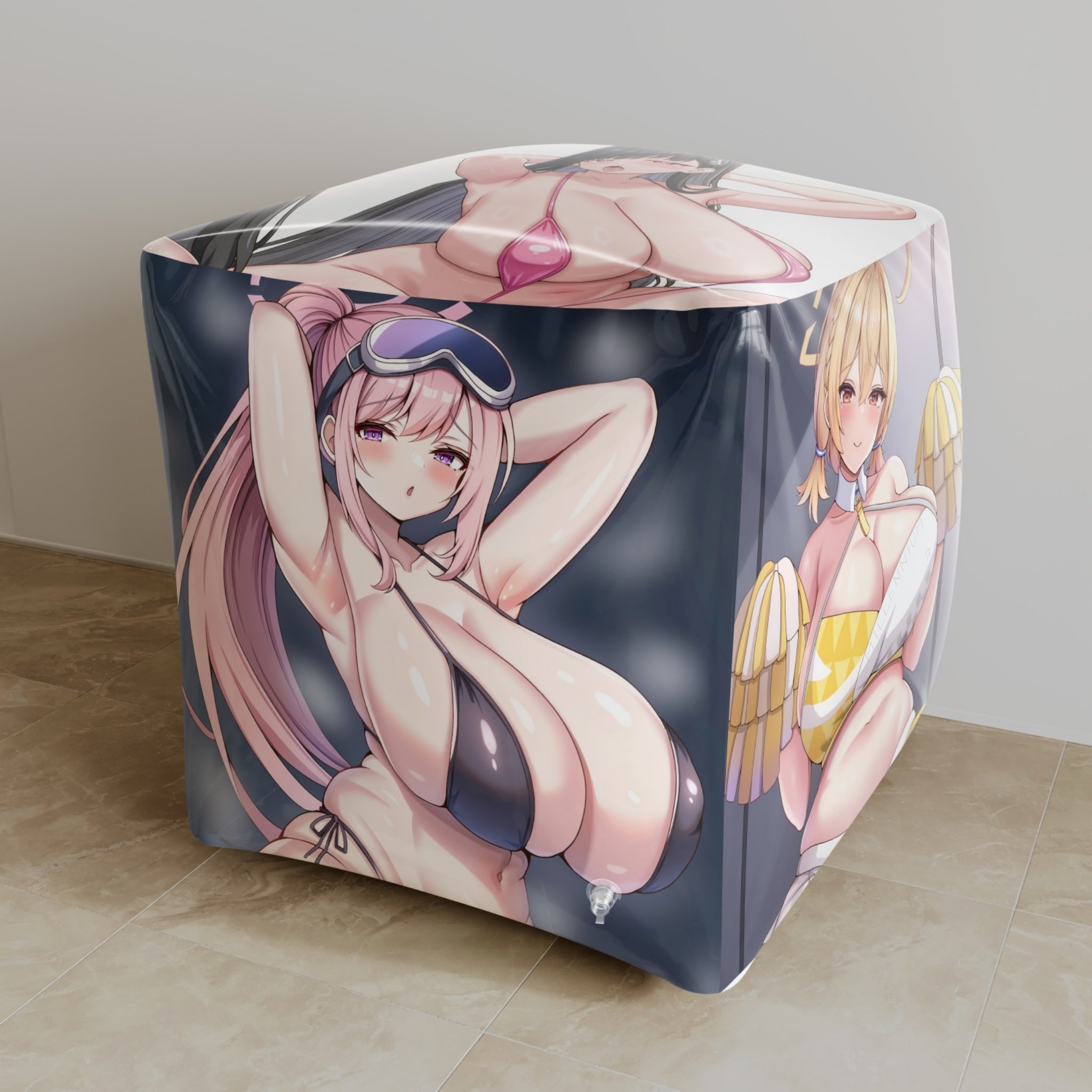 Shiroko, Toki, Rio, Hanako, Eimi, Kotori - Anime-aufblasbare Würfel Fan-Art Edition