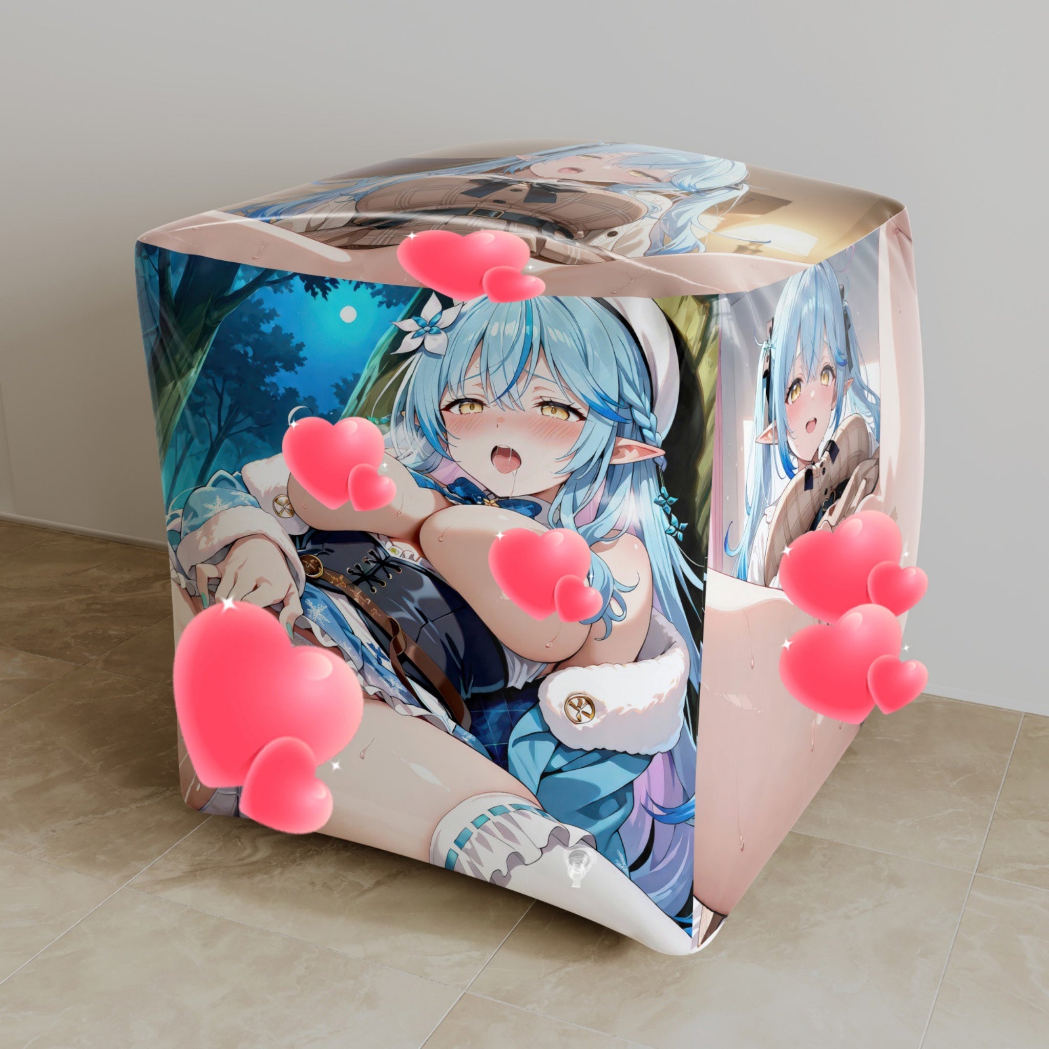 Yukihana Lamy – Anime aufblasbare Würfel Fan-Art Edition