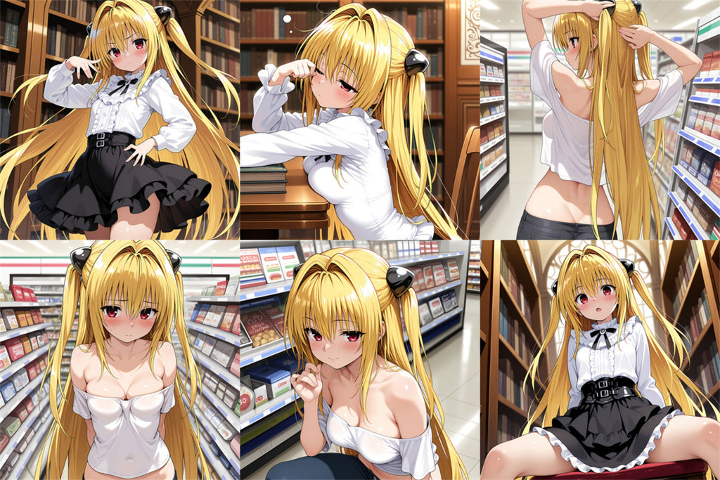 Golden Darkness (Relax Ver.) - Anime Aufblasbarer Würfel Fan-Art Edition