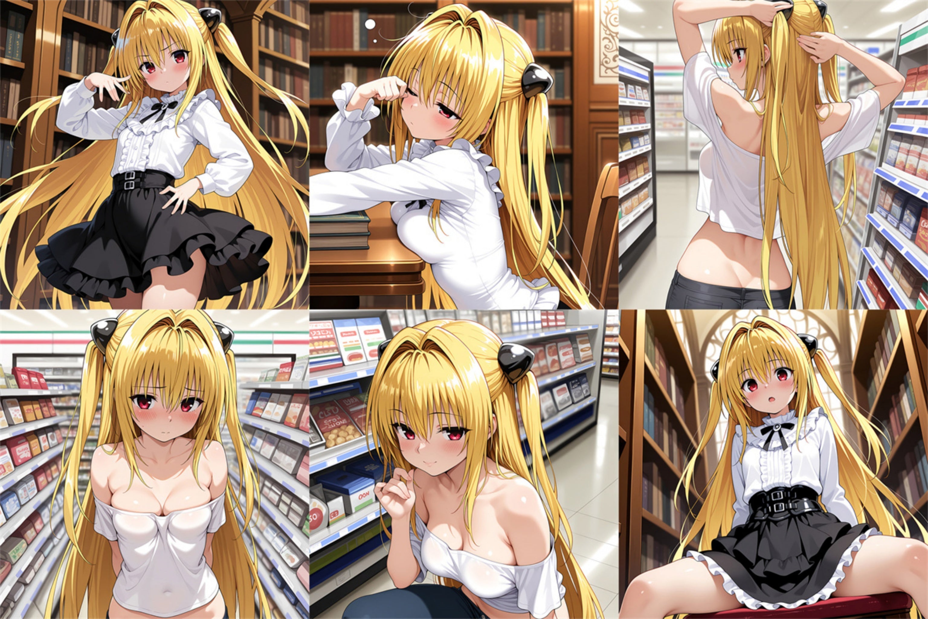 Golden Darkness (Relax Ver.) - Anime Aufblasbarer Würfel Fan-Art Edition