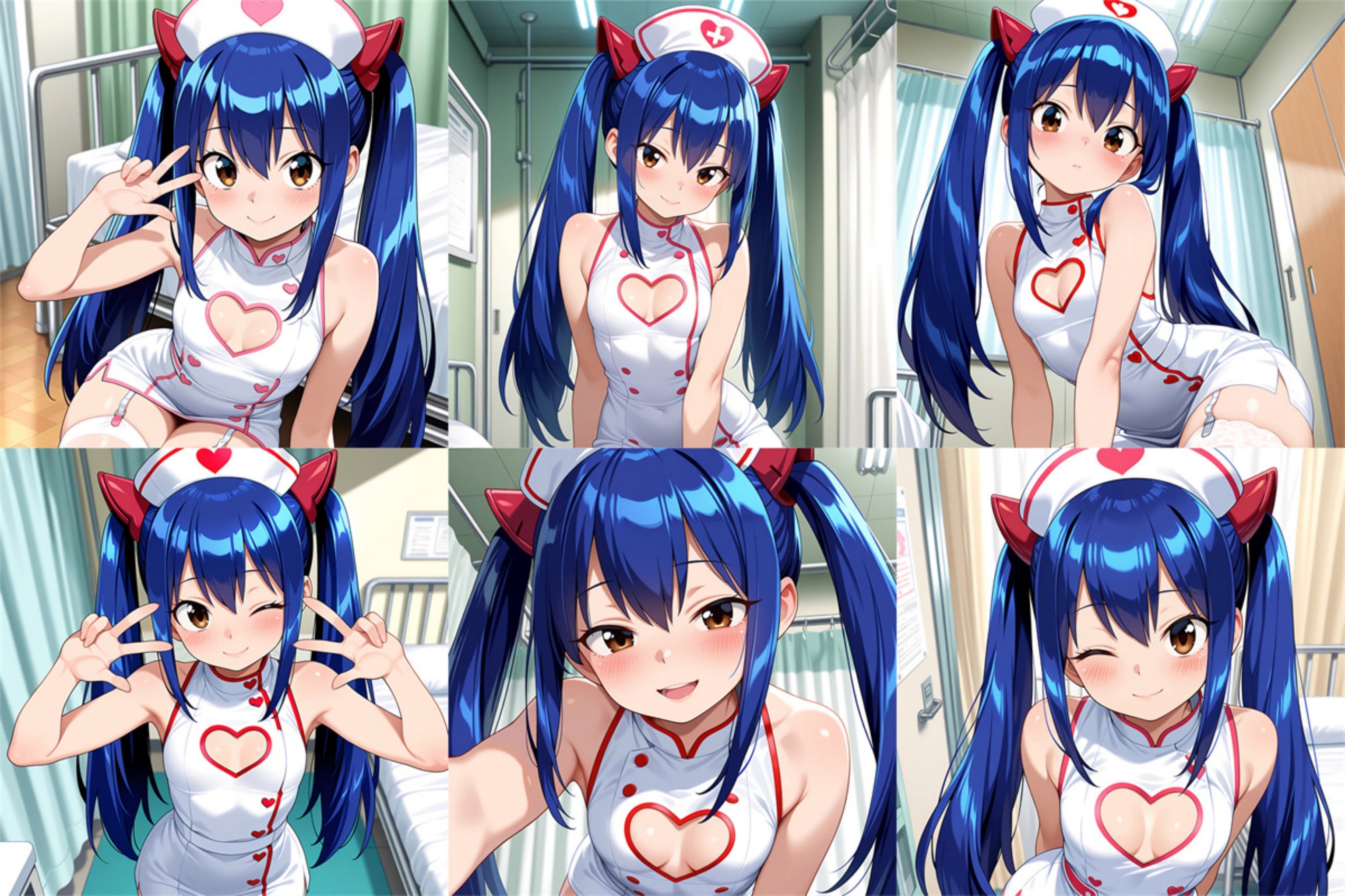 Wendy Marvell (Krankenschwester Ver.) - Anime aufblasbarer Würfel Fan-Art Edition
