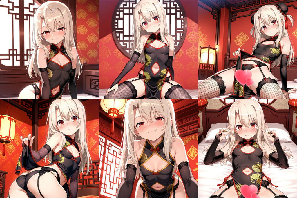Illyasviel (Cheongsam Ver.) - Anime aufblasbare Würfel Fan-Art Edition