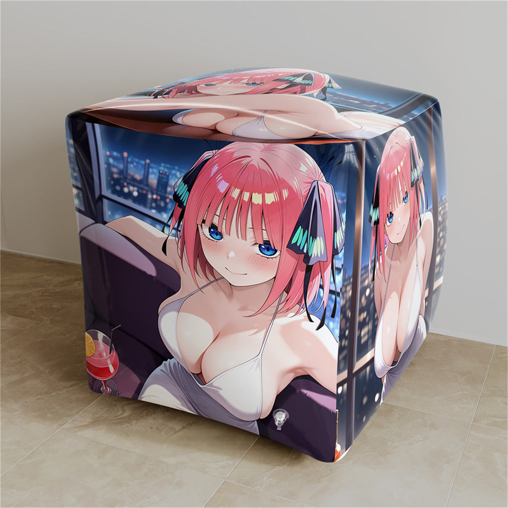 Nino Nakano (White Dress Ver.) - Anime Aufblasbare Würfel Fan-Art Edition