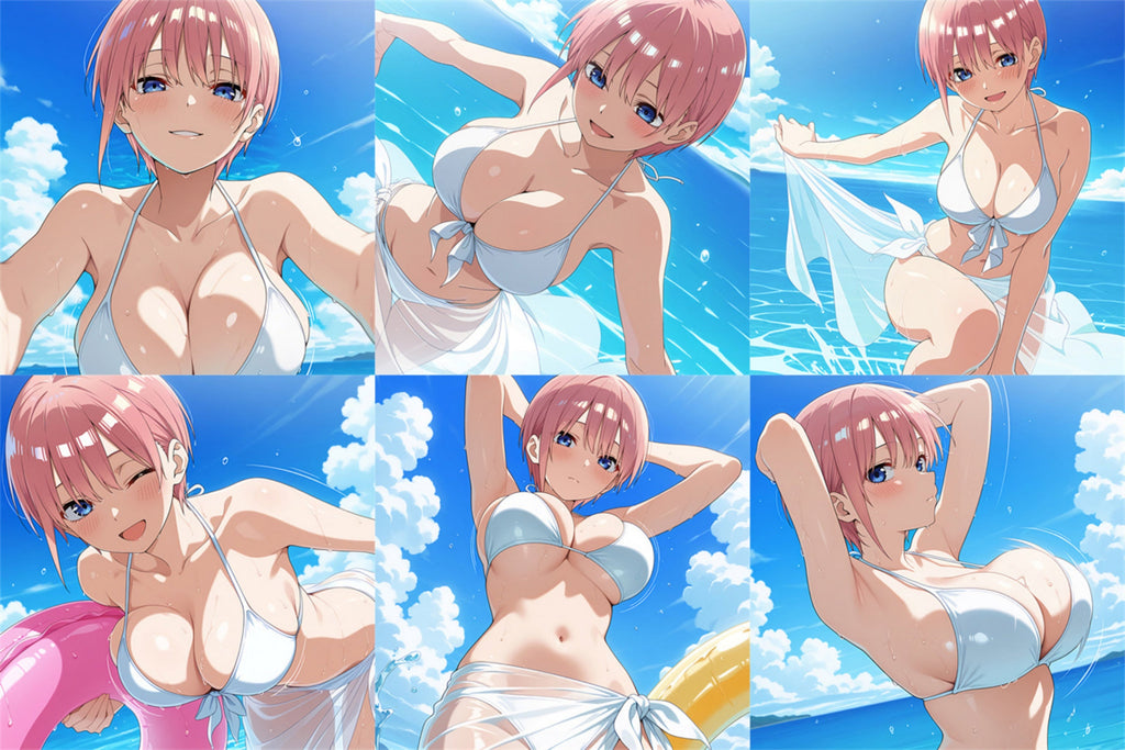 Ichika Nakano (Badeanzug-Version) - Anime aufblasbare Würfel Fan-Art Edition
