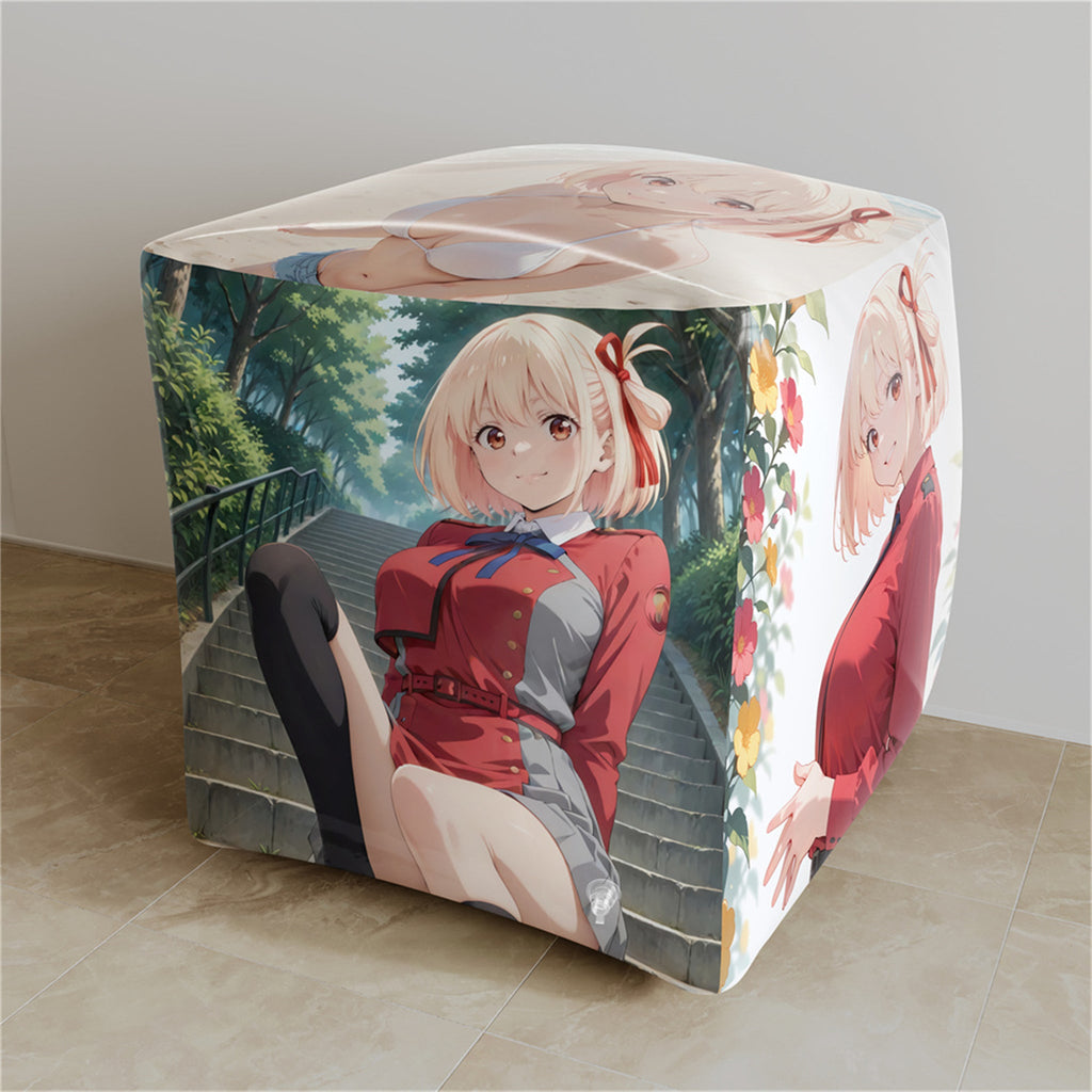 Chisato Nishikigi – Anime-Luftwürfel-Fan-Art-Edition