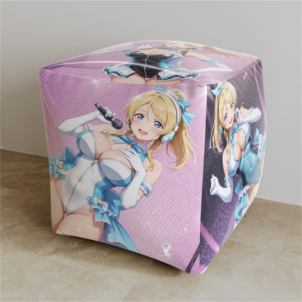Eli Ayase – Anime aufblasbarer Würfel, Fan-Art Edition