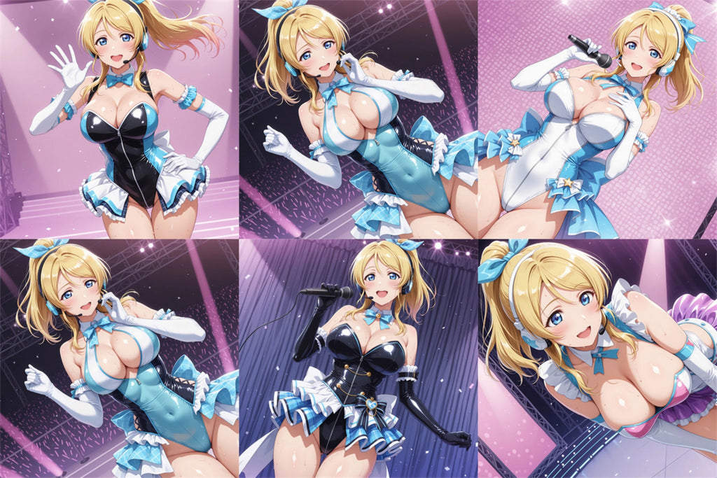 Eli Ayase – Anime aufblasbarer Würfel, Fan-Art Edition