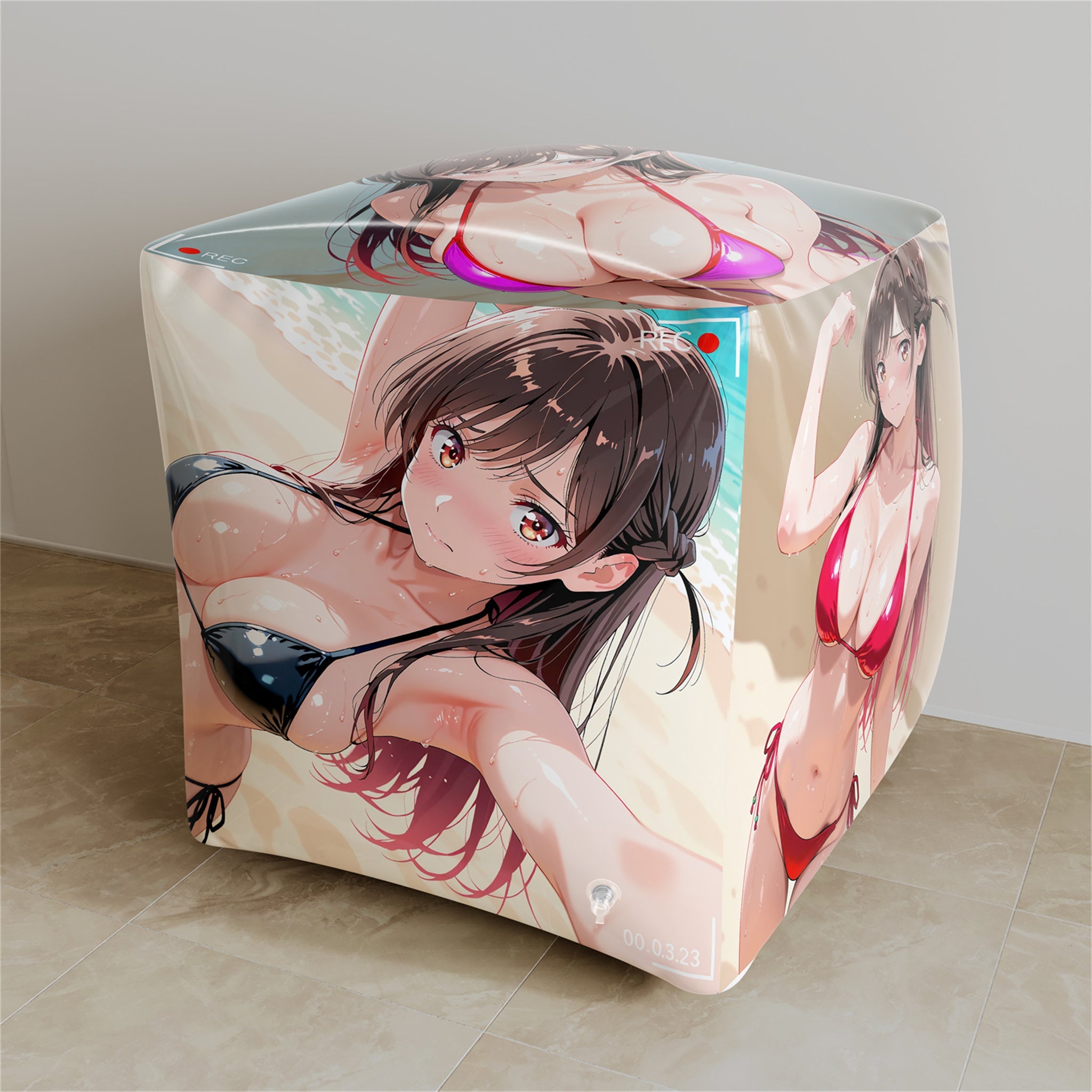 Chizuru Mizuhara (Bikini Ver.) – Aufblasbarer Anime-Würfel Fan-Art Edition