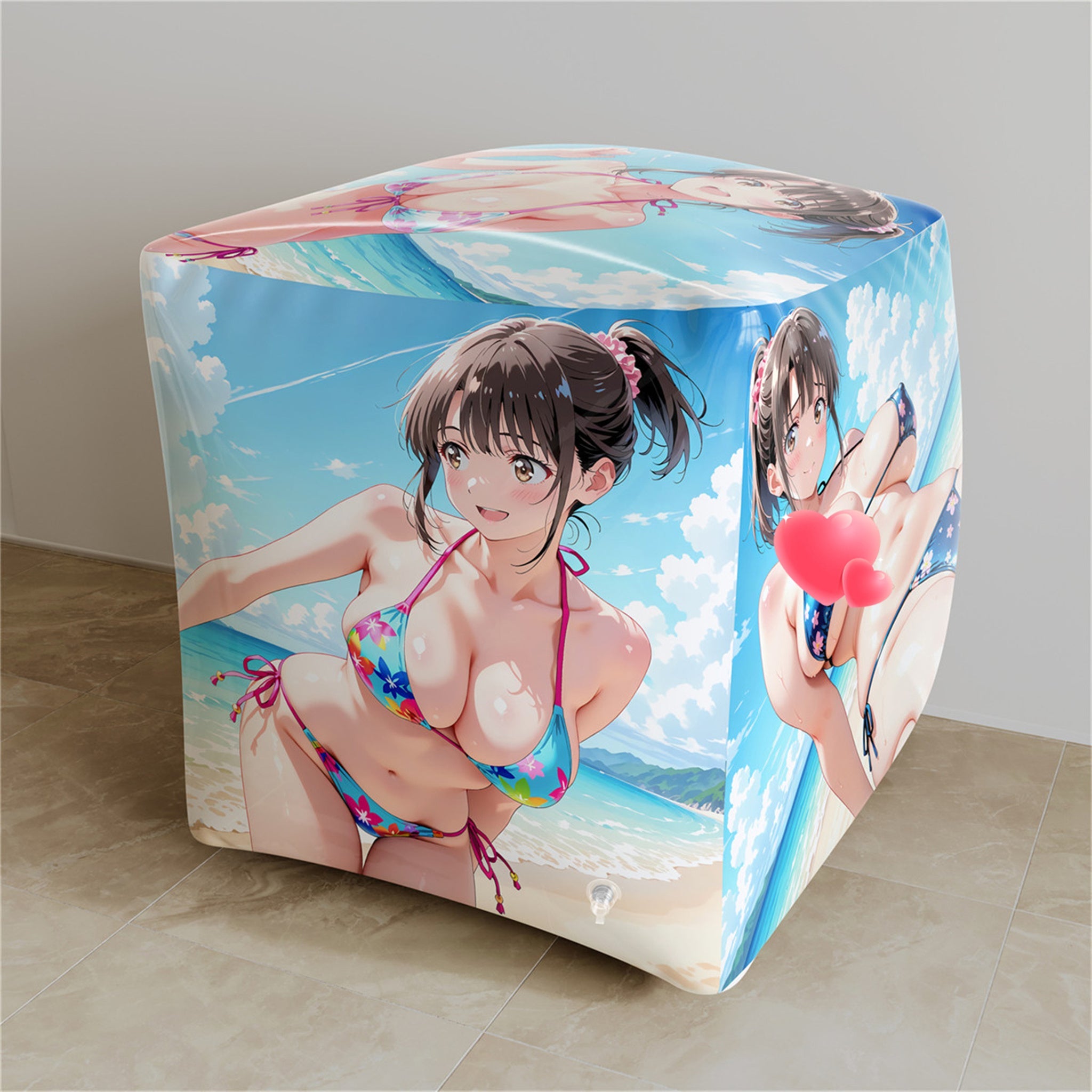 Megumi Kato (Bikini-Version) – Anime aufblasbare Würfel Fan-Art-Edition