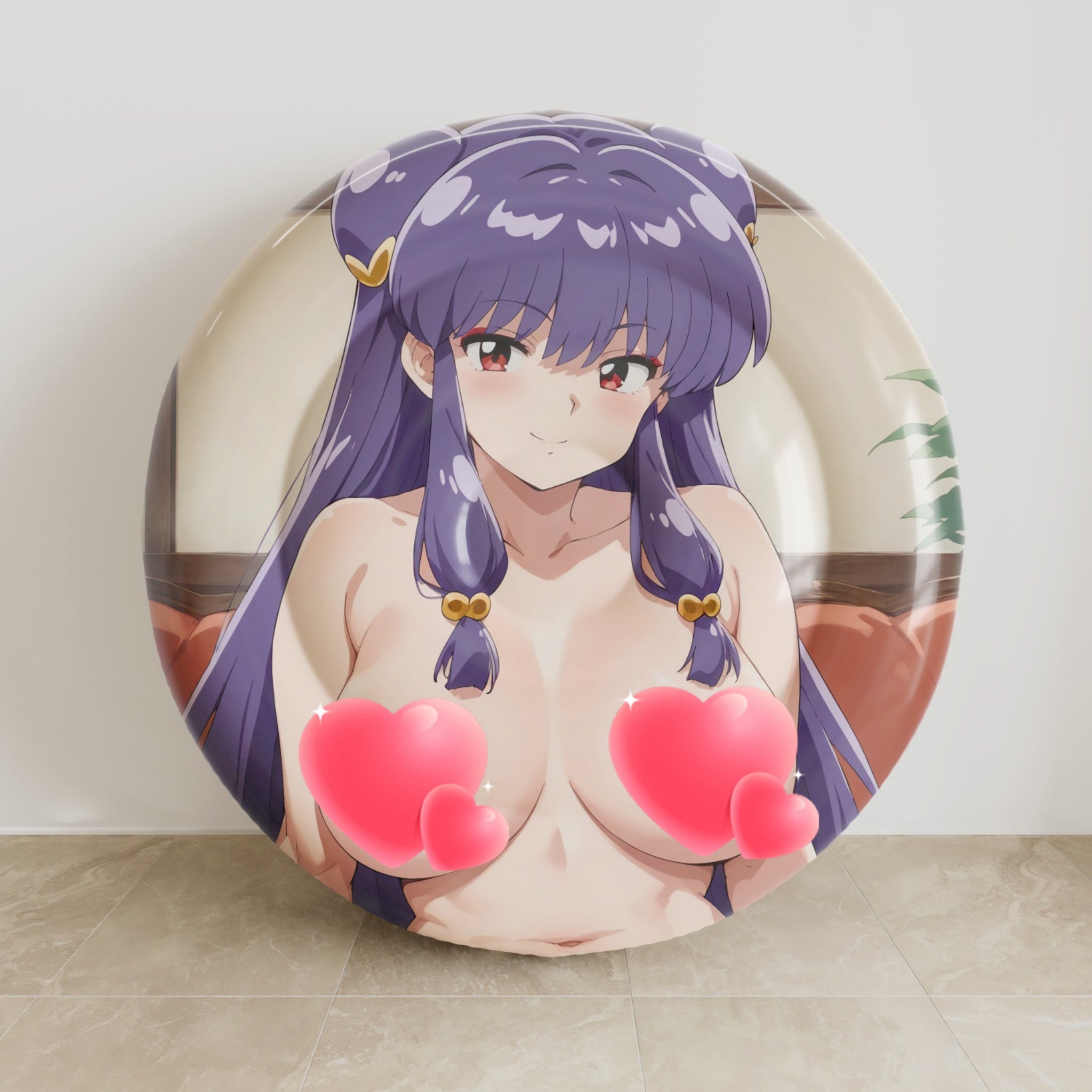 Shampoo A - Anime Aufblasbares Rundkissen Fan-Art Edition