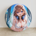 Miku Nakano (Braut-Ver.) - Anime Aufblasbares rundes Kissen Fan-Art Edition