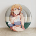 Iroha Isshiki (Unterwäsche-Version) – Aufblasbares rundes Anime-Kissen (Fan-Art-Edition)