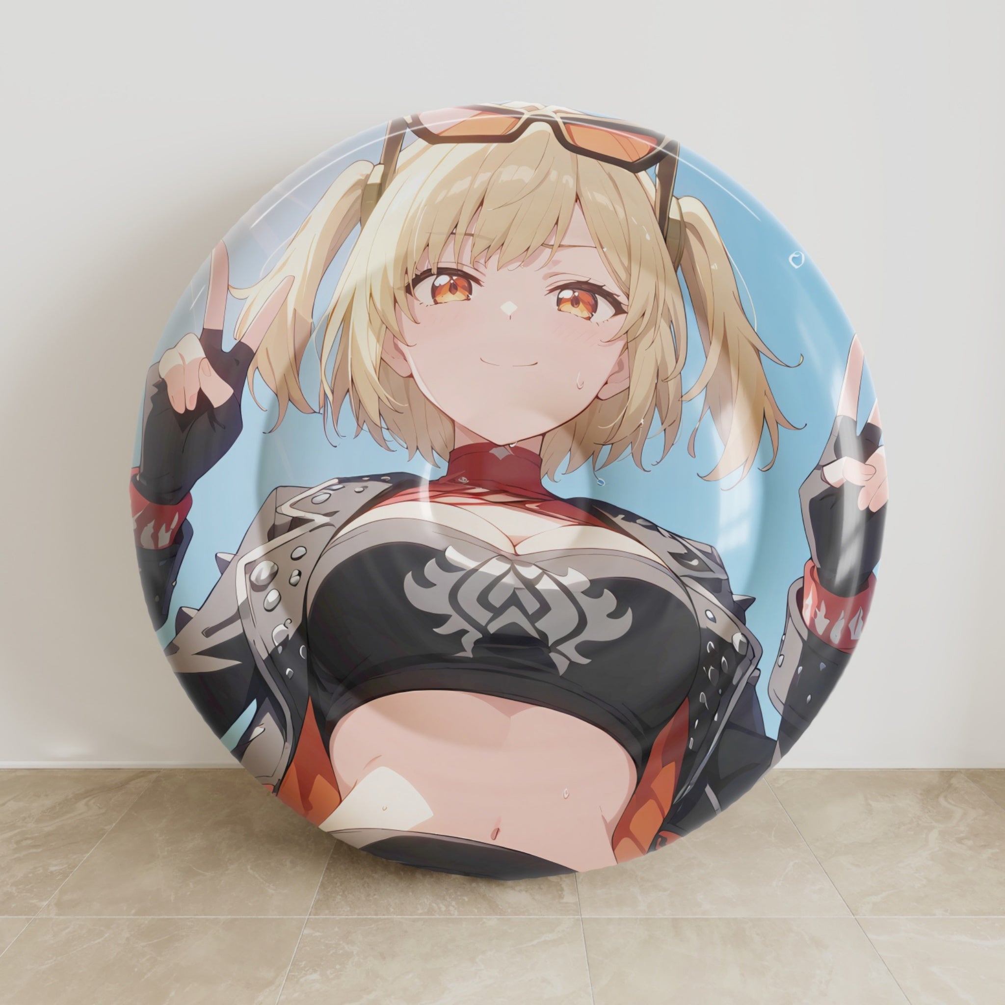 バーニス・ホワイト - アニメ膨張式丸型クッション ファンアートエディション