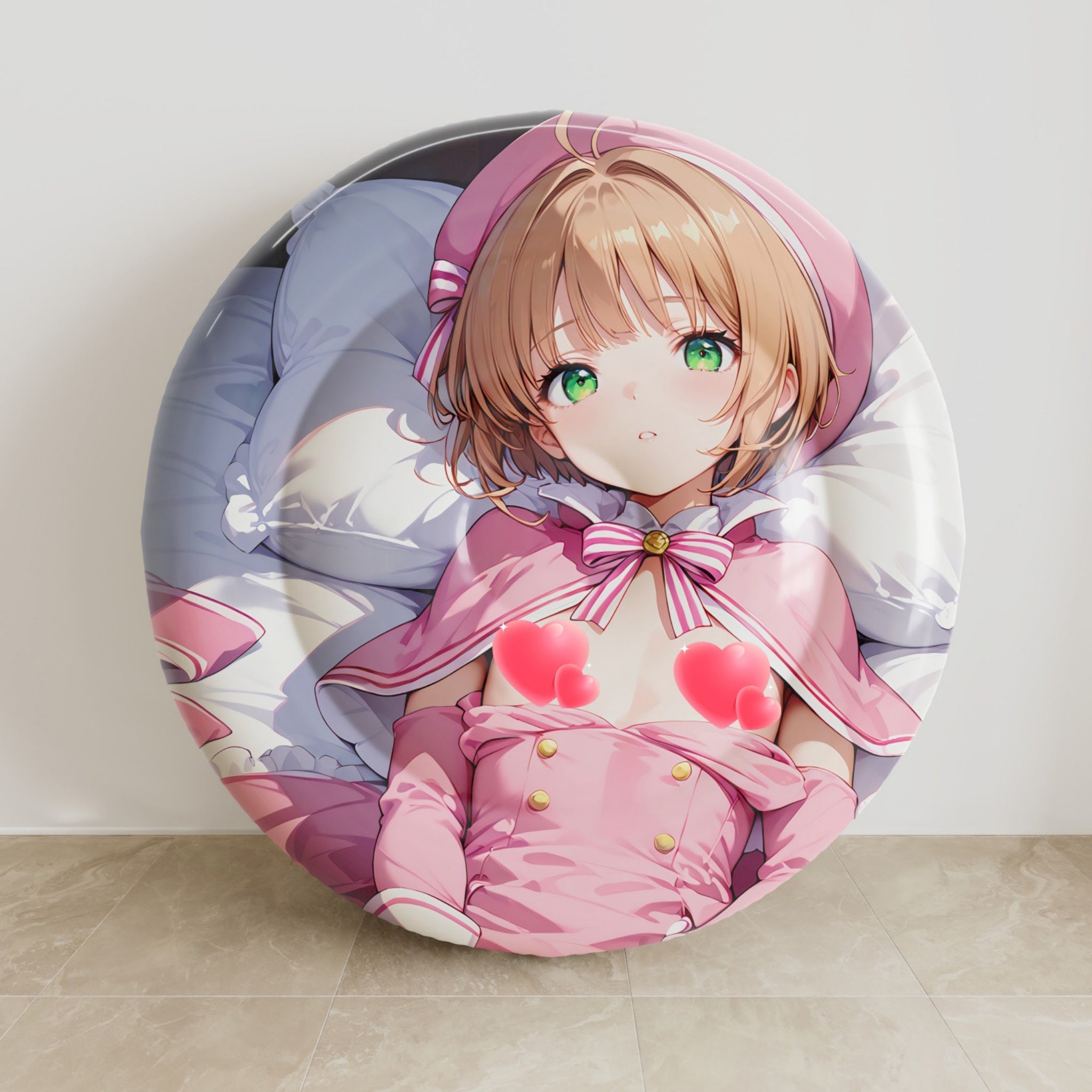 Sakura Kinomoto B – Anime aufblasbares Rundkissen Fan-Art Edition