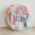 Mirai Momoyama B - Anime Aufblasbares rundes Kissen Fan-Art Edition