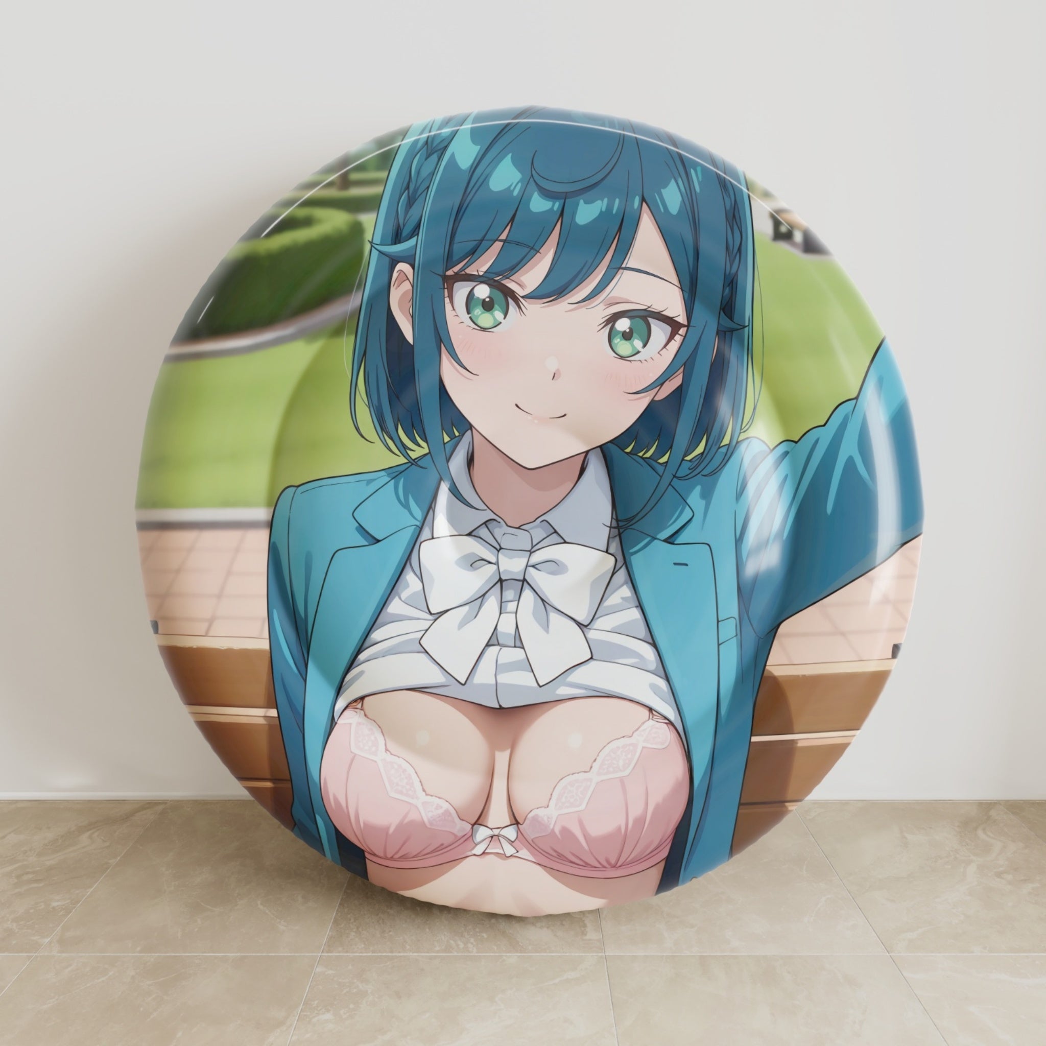 Kokone Fuwa – Anime aufblasbares Rundkissen, Fan-Art Edition