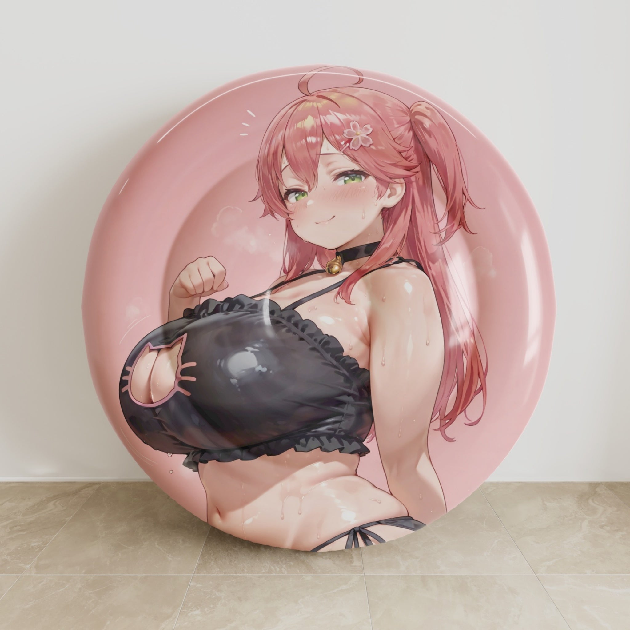 Sakura Miko (Mollige Version) – Aufblasbares Anime-Rundkissen, Fan-Art-Edition