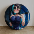 Rindo Chihaya (Badeanzug-Ver.) – Anime aufblasbares rundes Kissen Fan-Art-Edition